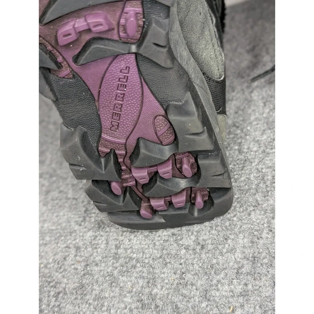 Merrell Black Damson‎ Women's Size 8 Hiking Boots 200 Gram Insulated J097136C